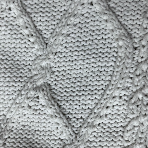 Rachel Zoe Ivory Cable Knit Sweater Vest Women’s XS | Fisherman Anglercore - Picture 10 of 10